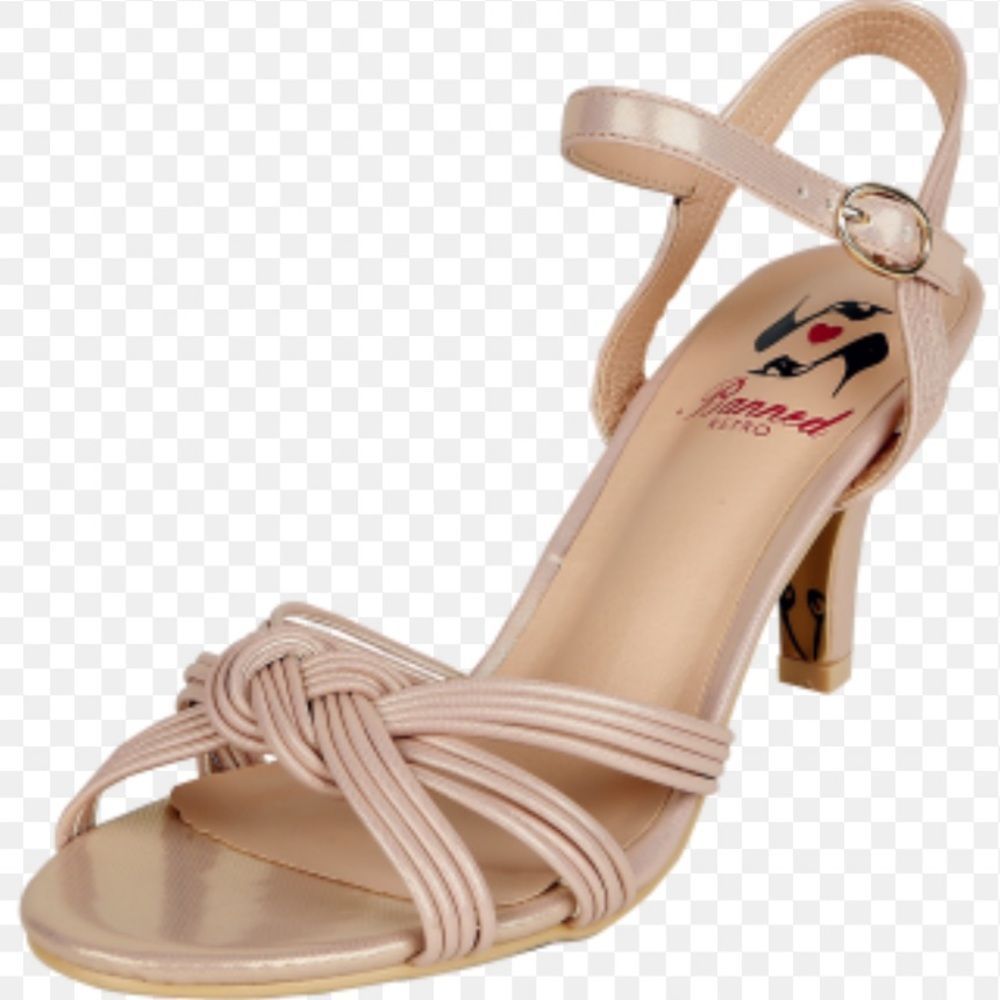 ModCloth Banned Retro Pink Strappy Sandals